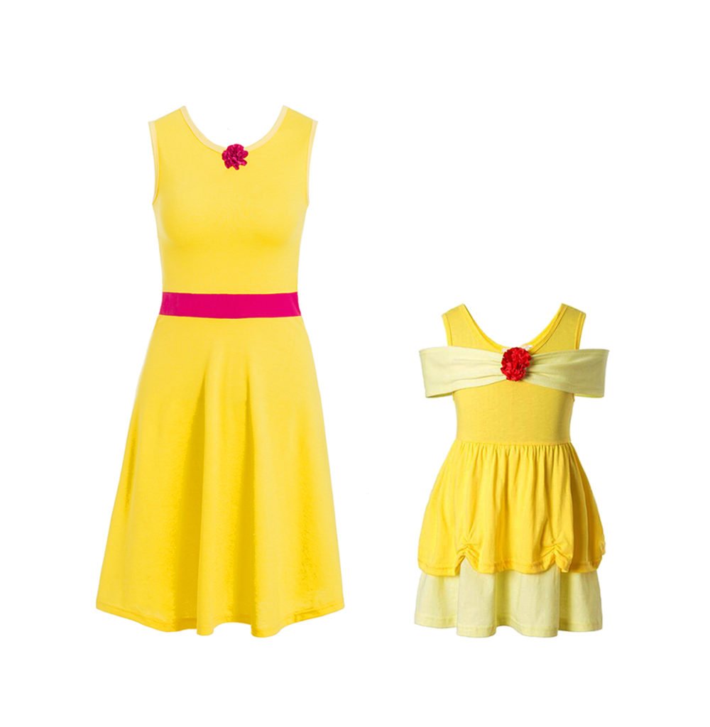 Disney Princess Dresses 4 Princess Belle Tutu Dress For Kids