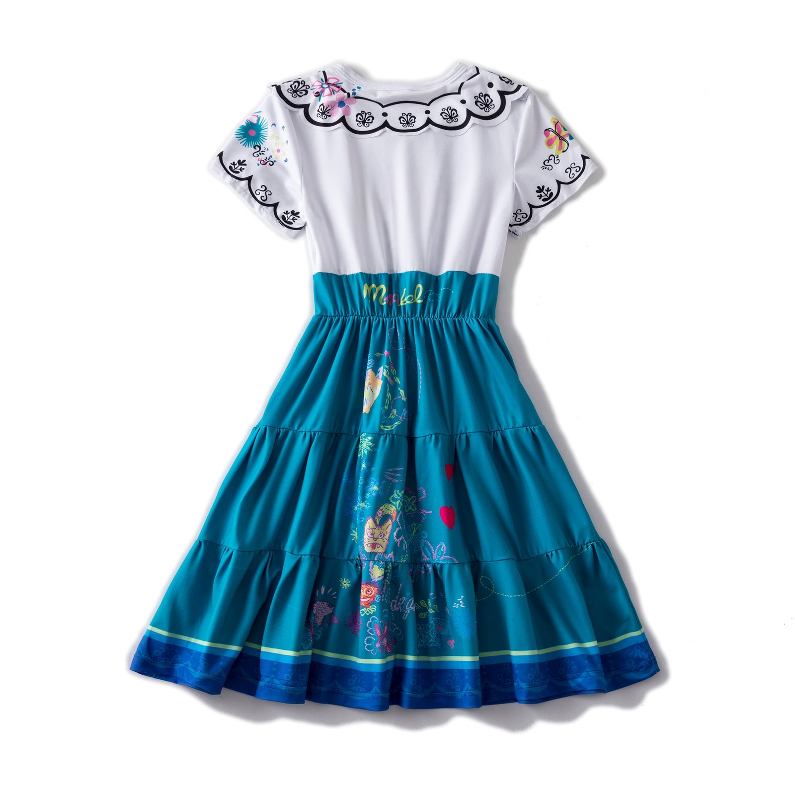 Best Deal for Kids Mirabel Costume Dress for Girls Cosplay Isabela