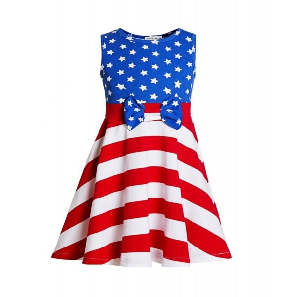 Patriotic dress July 4th Dress